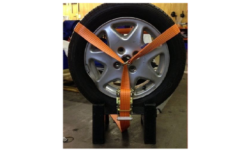 SPEC LIFT & DOLLY CAR 'ADJUSTABLE' OVER WHEEL RECOVERY STRAPS