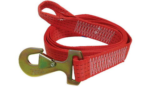 RED 'Y SHAPE' SPEC LIFT DOLLY RECOVERY RATCHET STRAP