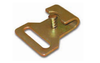 50MM FLAT HOOK WITH KEEPER 3000KG